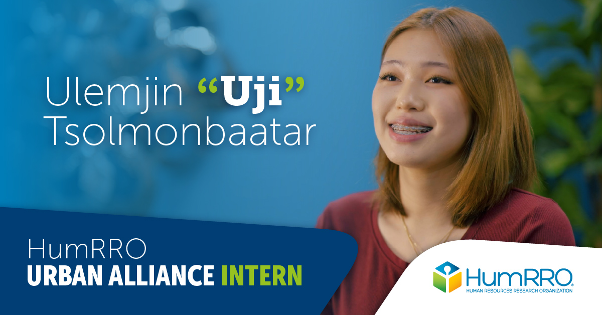 Ulemjin "Uji" Tsolmonbaatar, a senior at Washington-Liberty High School in Arlington, Virginia